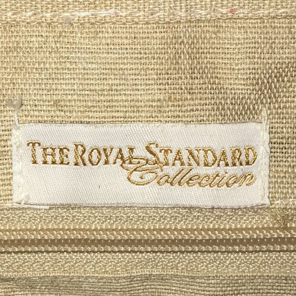 The Royal Standard Red and Tan Canvas Juco Tote - Picture 8 of 10